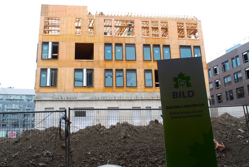 BILD wooden frame construction