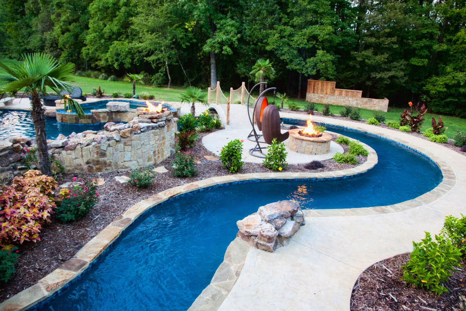 backyard lazy river