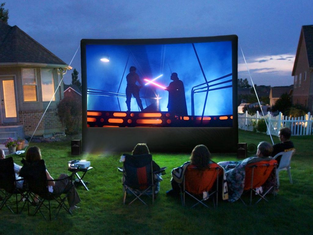 outdoor movie theater