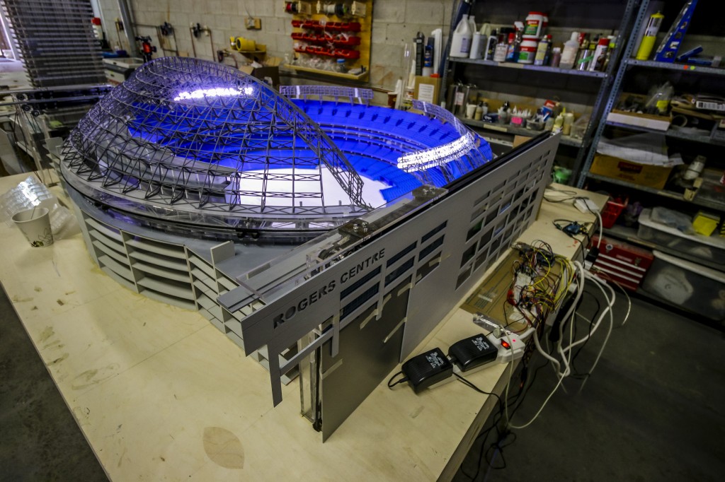 watch a tour through the studio of myles burke architectural models