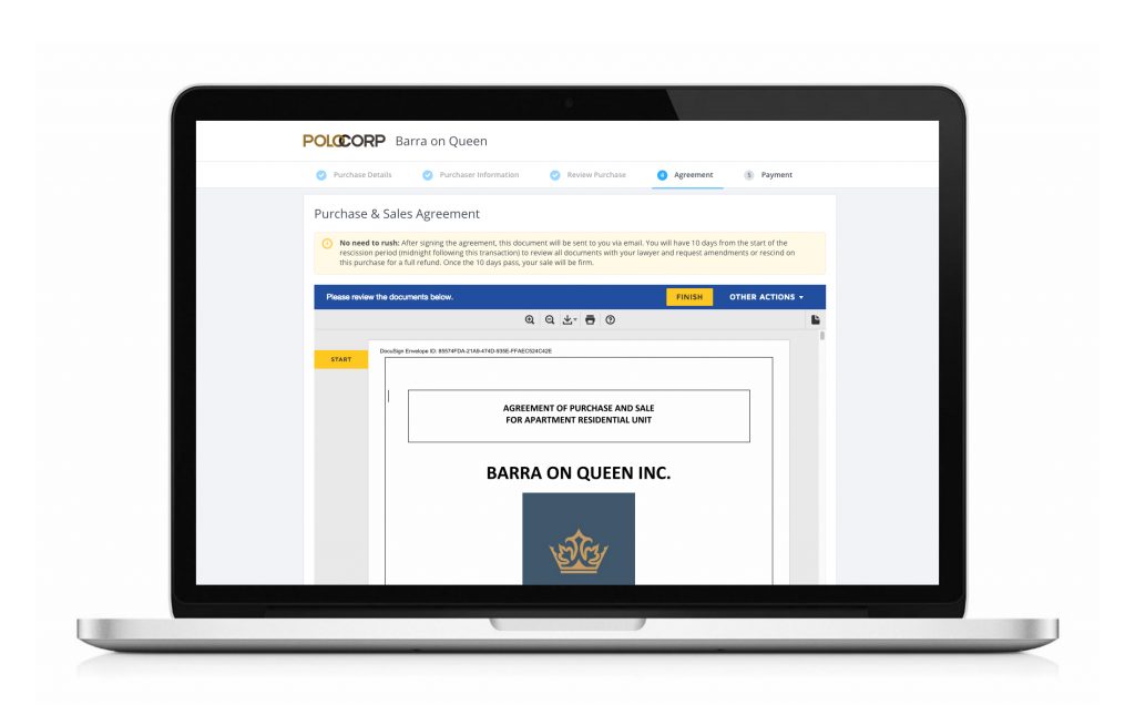 Online new home sales are now a reality, with the launch of