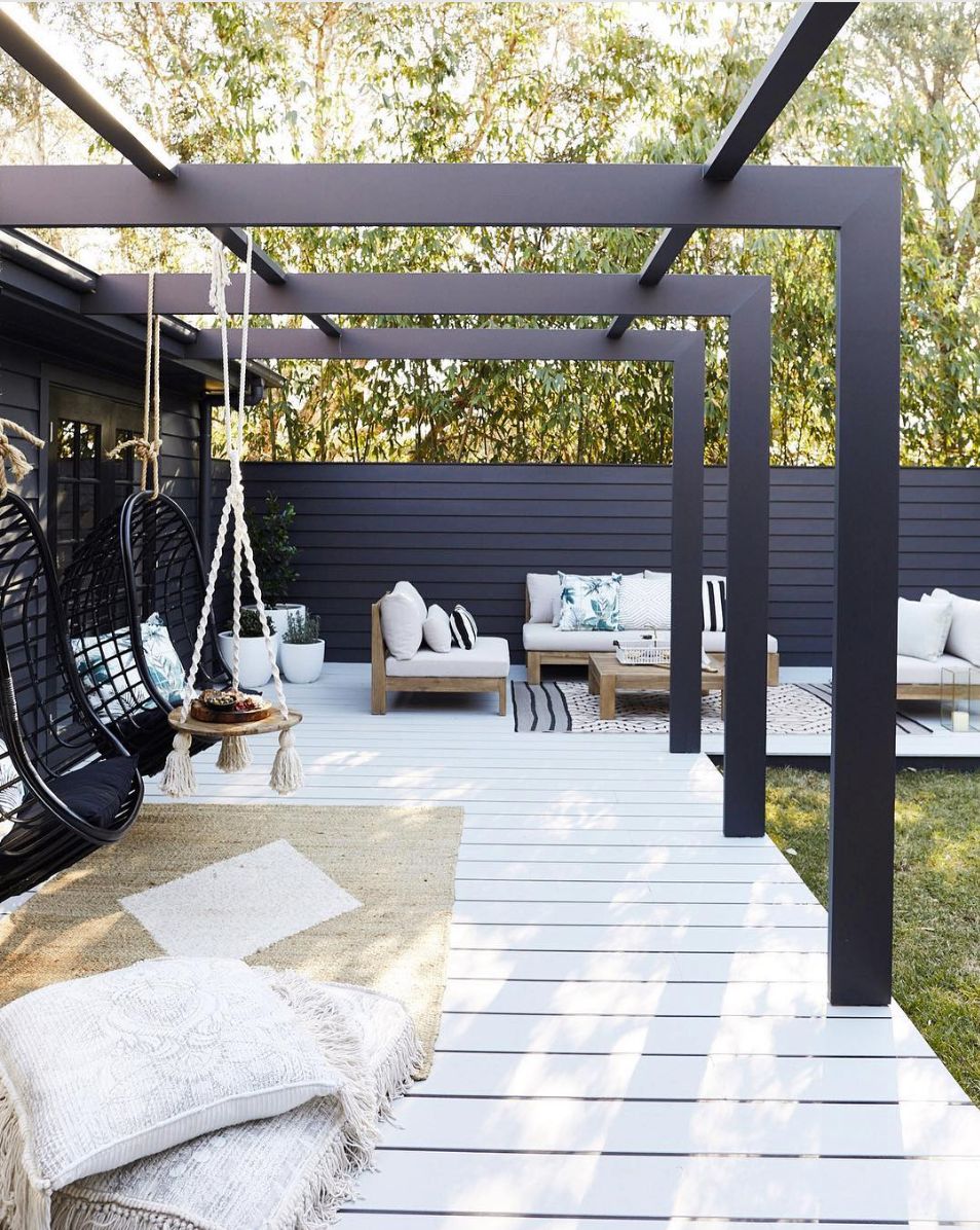 pergolas for small areas on 8 Ways To Make A Big Visual Impact On A Small Outdoor Patio