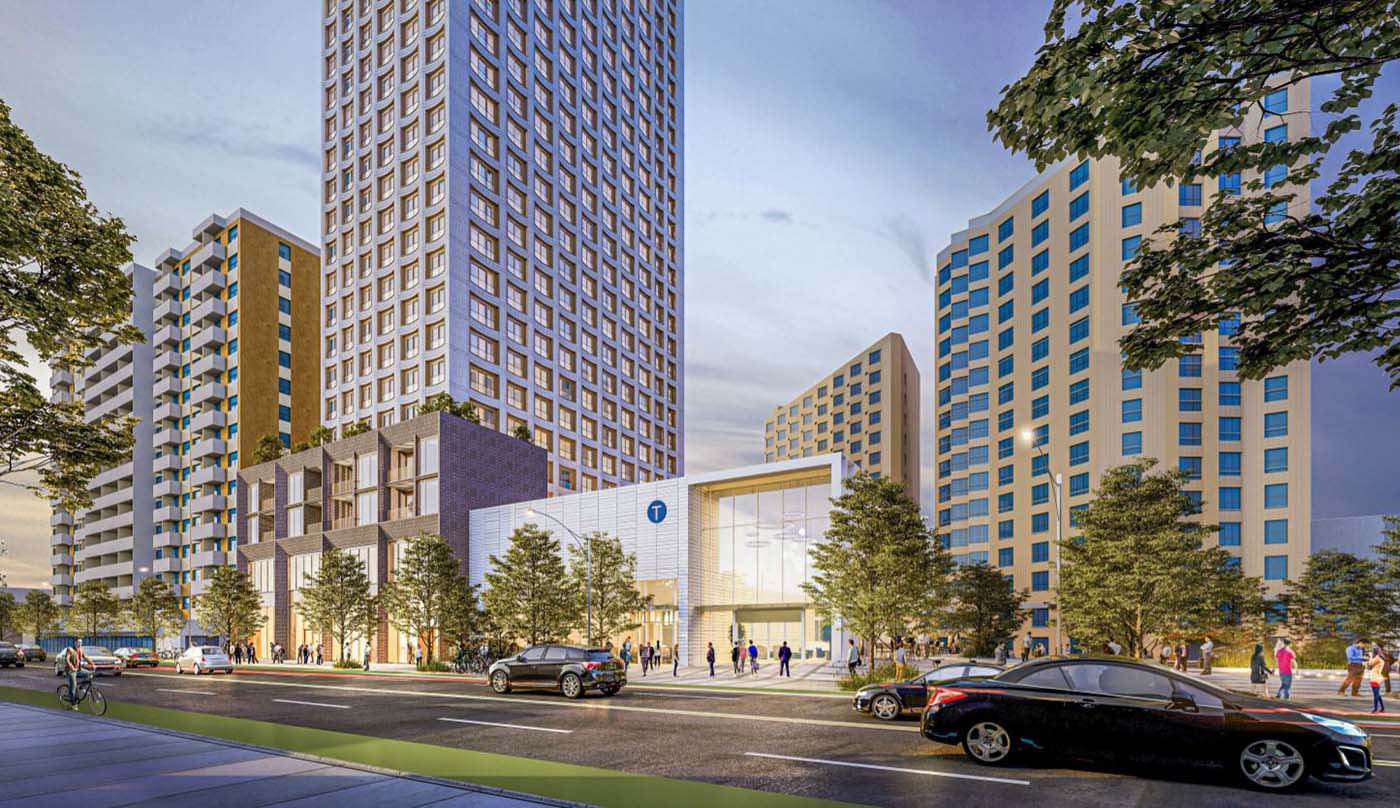 30storey highrise proposed for Dufferin and Eglinton Avenue West