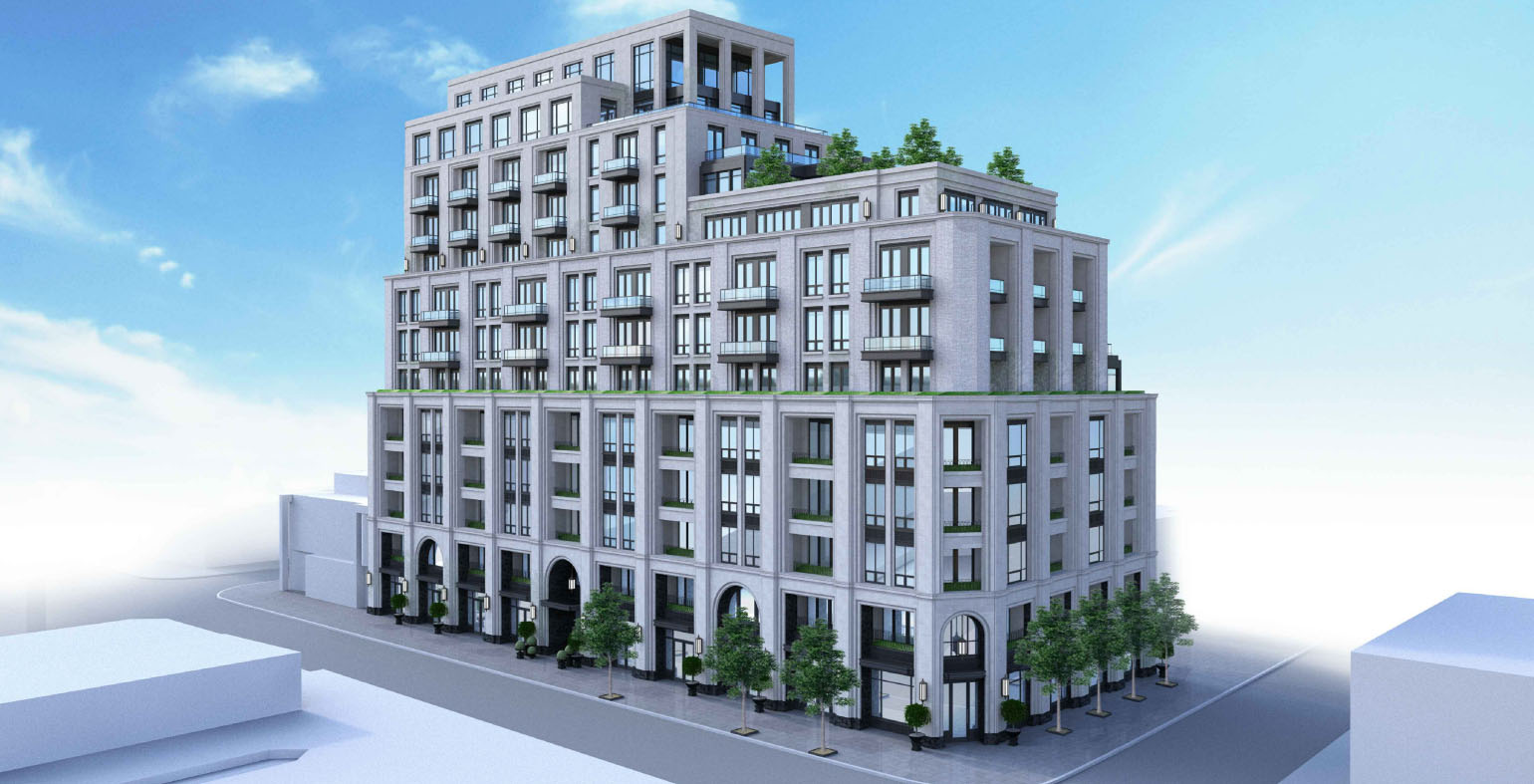 Proposal brings new retail space and 109 condos to Yonge and Lawrence