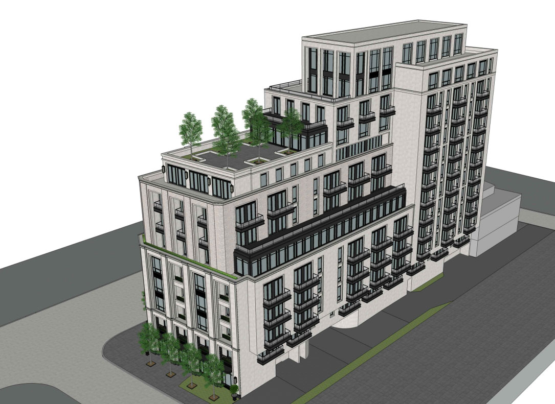 Proposal brings new retail space and 109 condos to Yonge and Lawrence